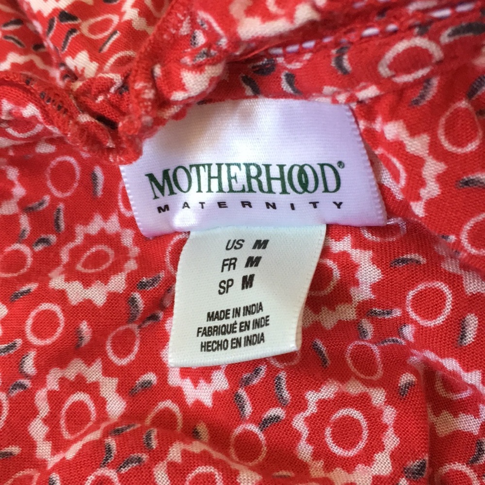 FINAL MARKDOWN Ladies’ Motherhood Maternity Top (M) - Picture 4 of 4